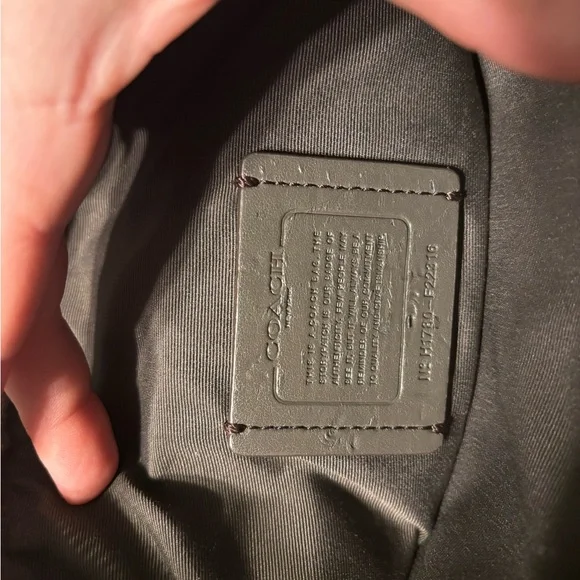 Coach Metallic Gold Crossbody Bag - Picture 3 of 6